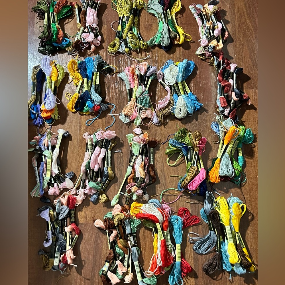 Colorful Embroidery Floss Skein Bundles - Picture 2 of 3